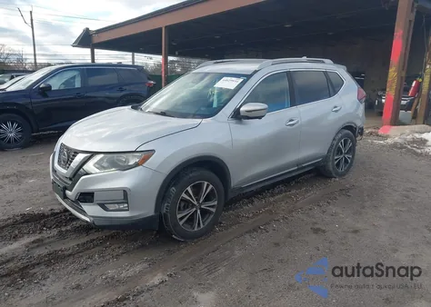 2018 Nissan Rogue Sl z USA, uszkodzony, nr VIN 5N1AT2MV7JC745272